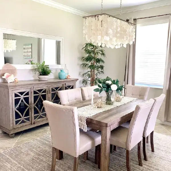 ivory dining room